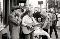 Street Musicians-First Friday Art Walk - click to view larger image...