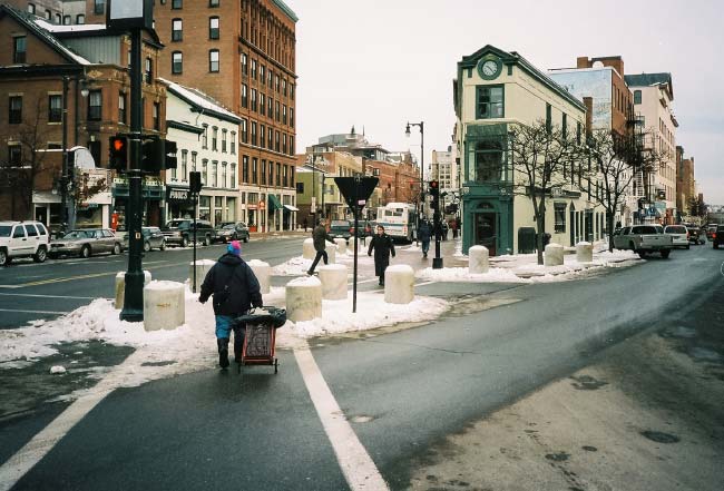 Congress Square Winter