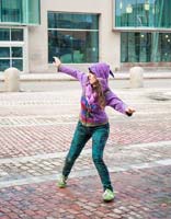 February Dancer, Monument Square - click to view larger image...