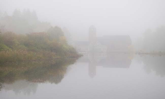 Sparhawk Mill in the Fog