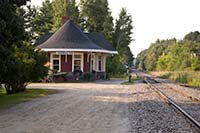 Historic Grand Trunk Railroad Station - click to view larger image...