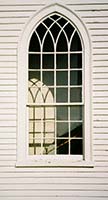 Old Baptist Meeting House Window - click to view larger image...