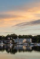 Evening Sky from Town Landing - click to view larger image...
