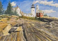 Pemaquid Point Light 2 - click to view larger image...